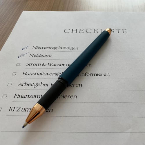 Checkliste-Umzug